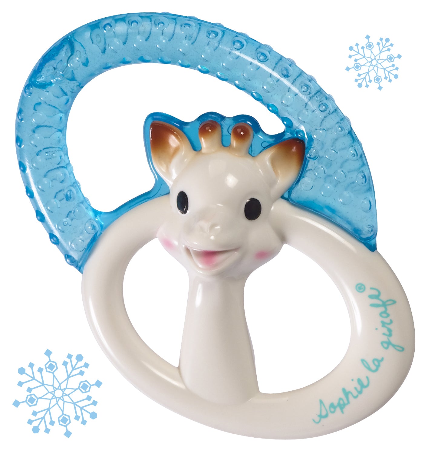 Cooling teething ring