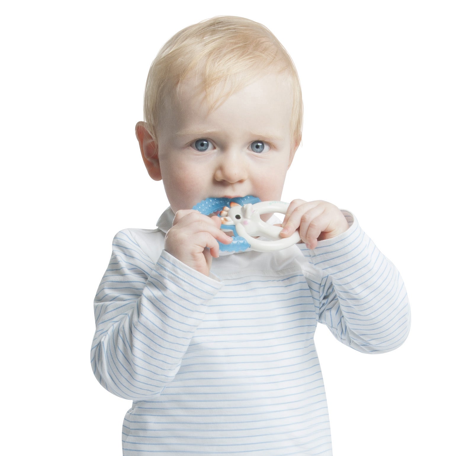 Cooling teething ring