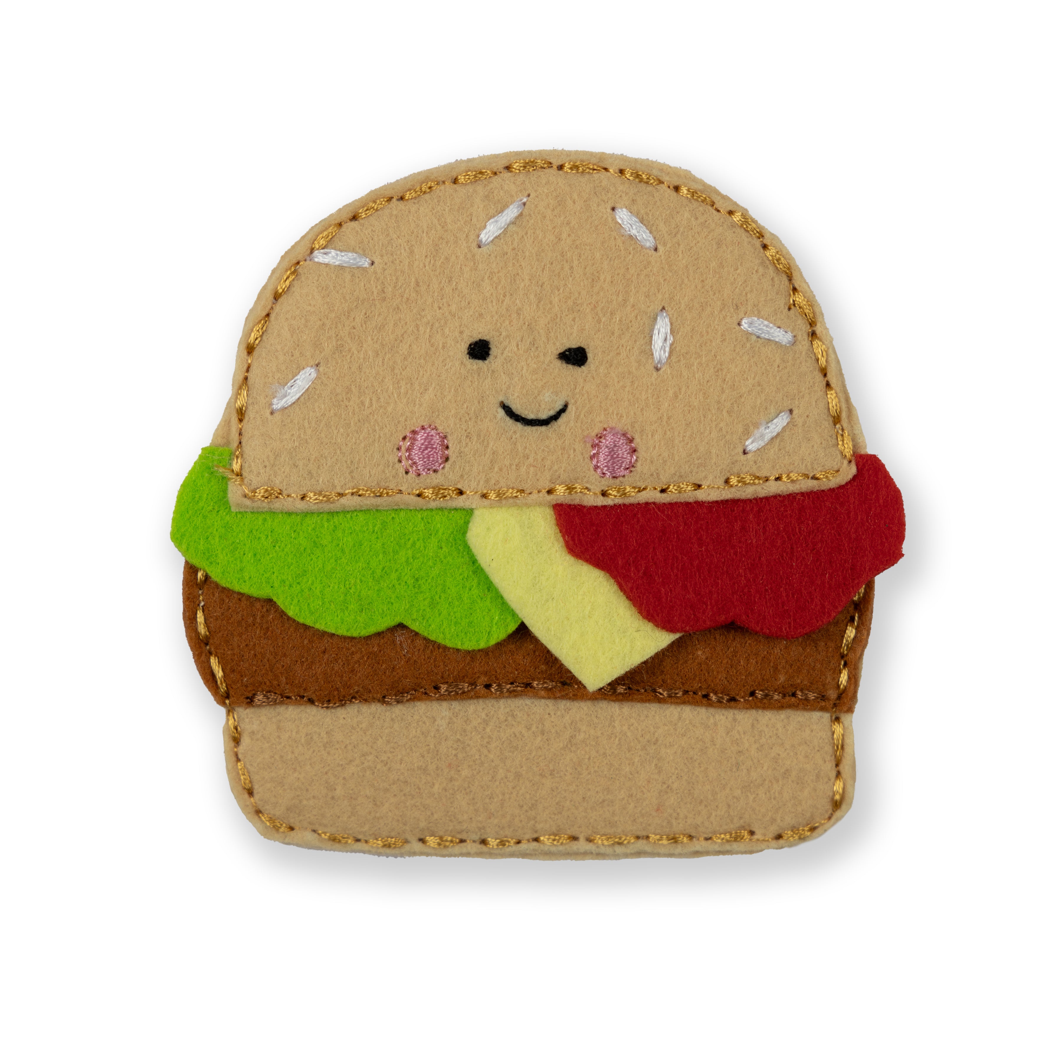 BURGER FRIDGE MAGNET
