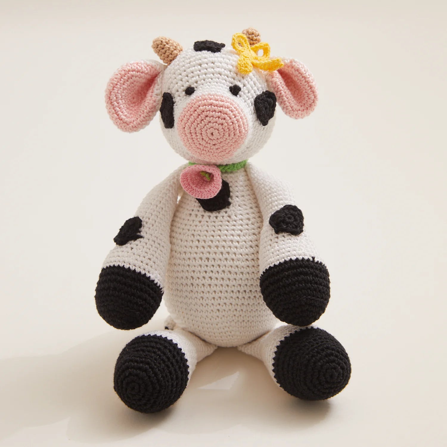 Moo The Cow Crochet Toy
