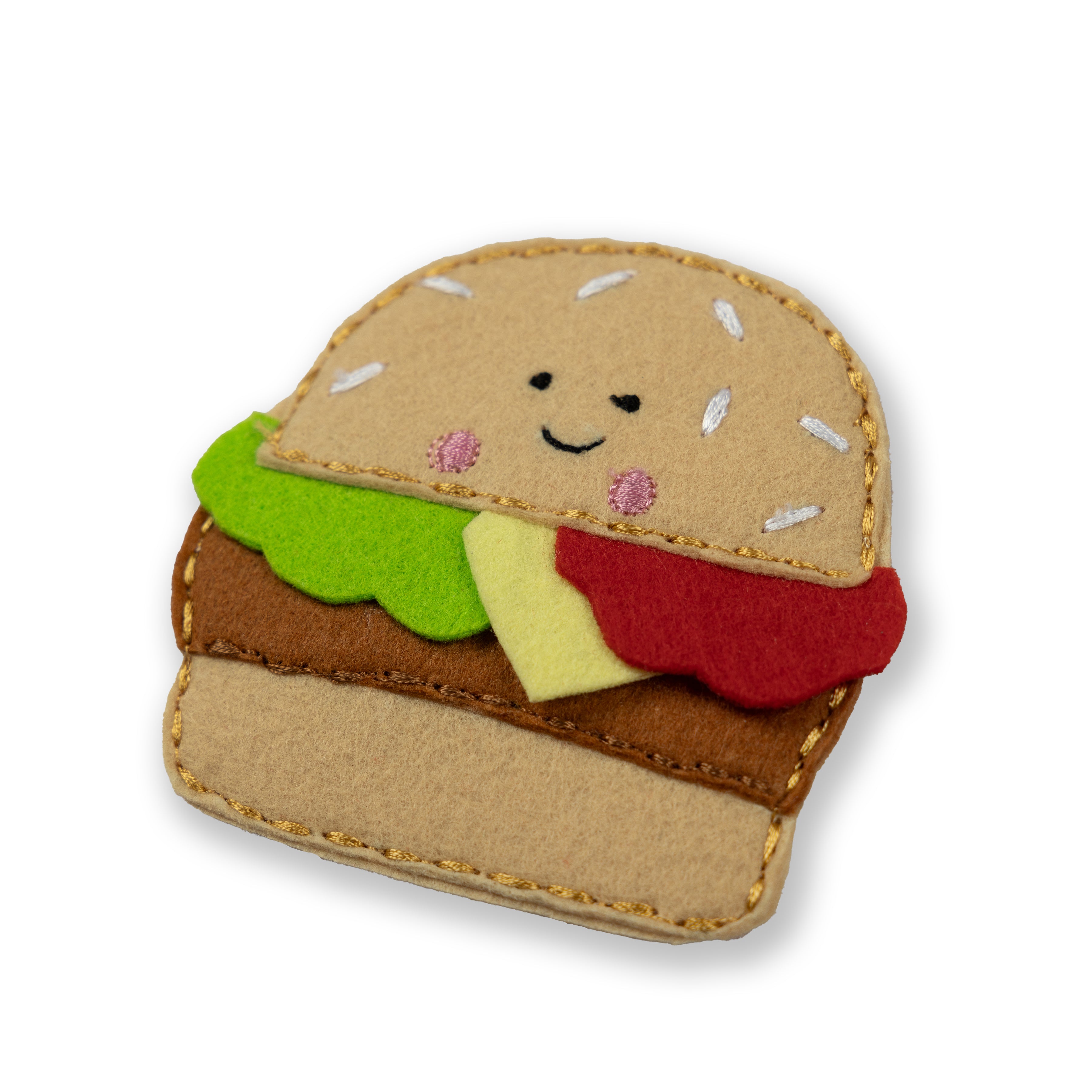 BURGER FRIDGE MAGNET