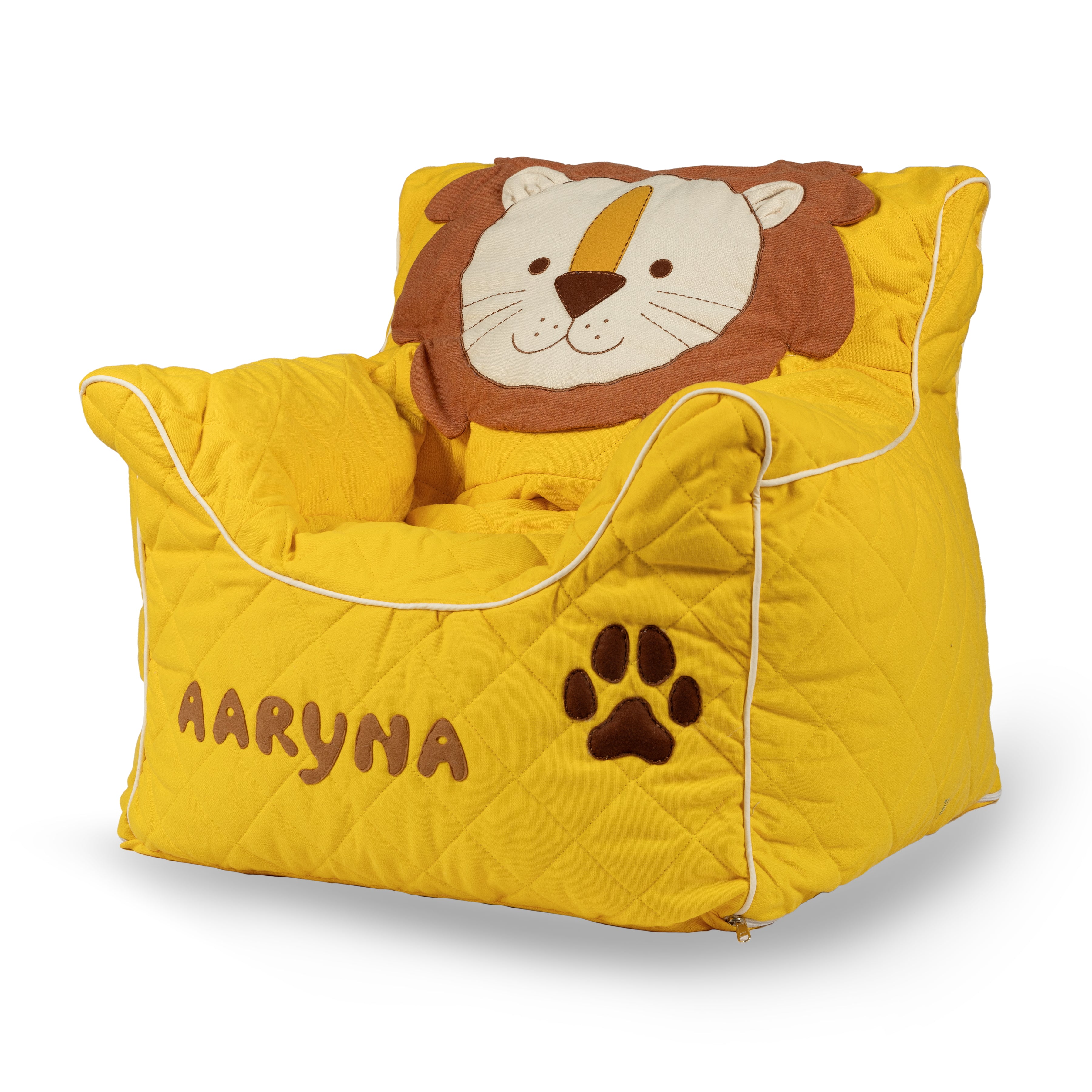SIMBA THE LION QUILTED - BEAN CHAIR COVER