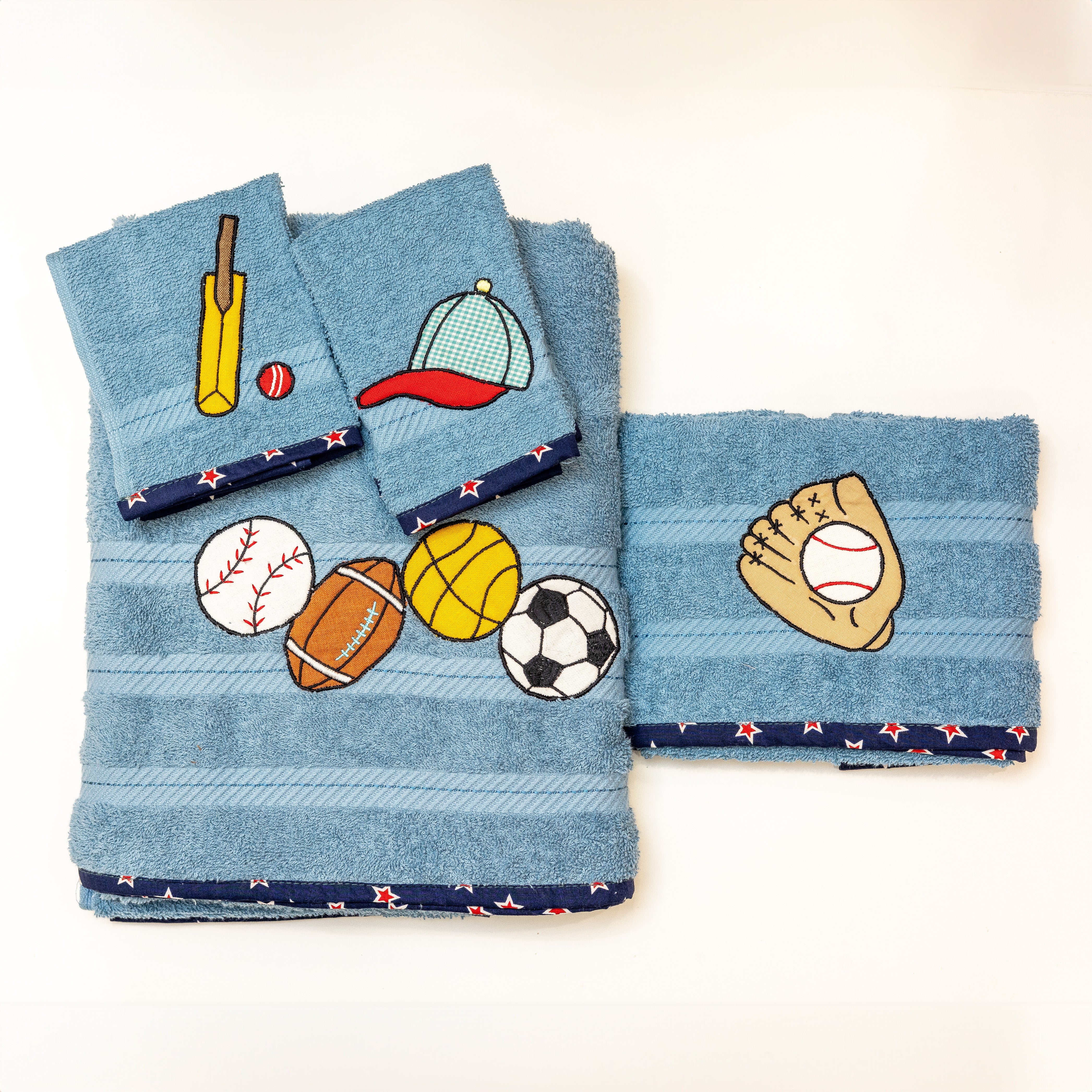 Bath Towel Set - Sporty