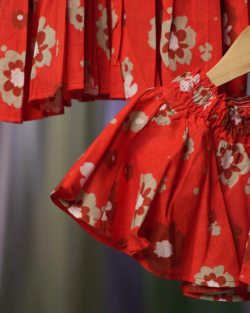 Poppy patch Girls Co-ord Set