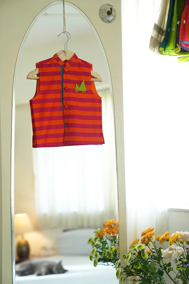 Palash boys Ethnic Wear Bandi/Nehru Jacket