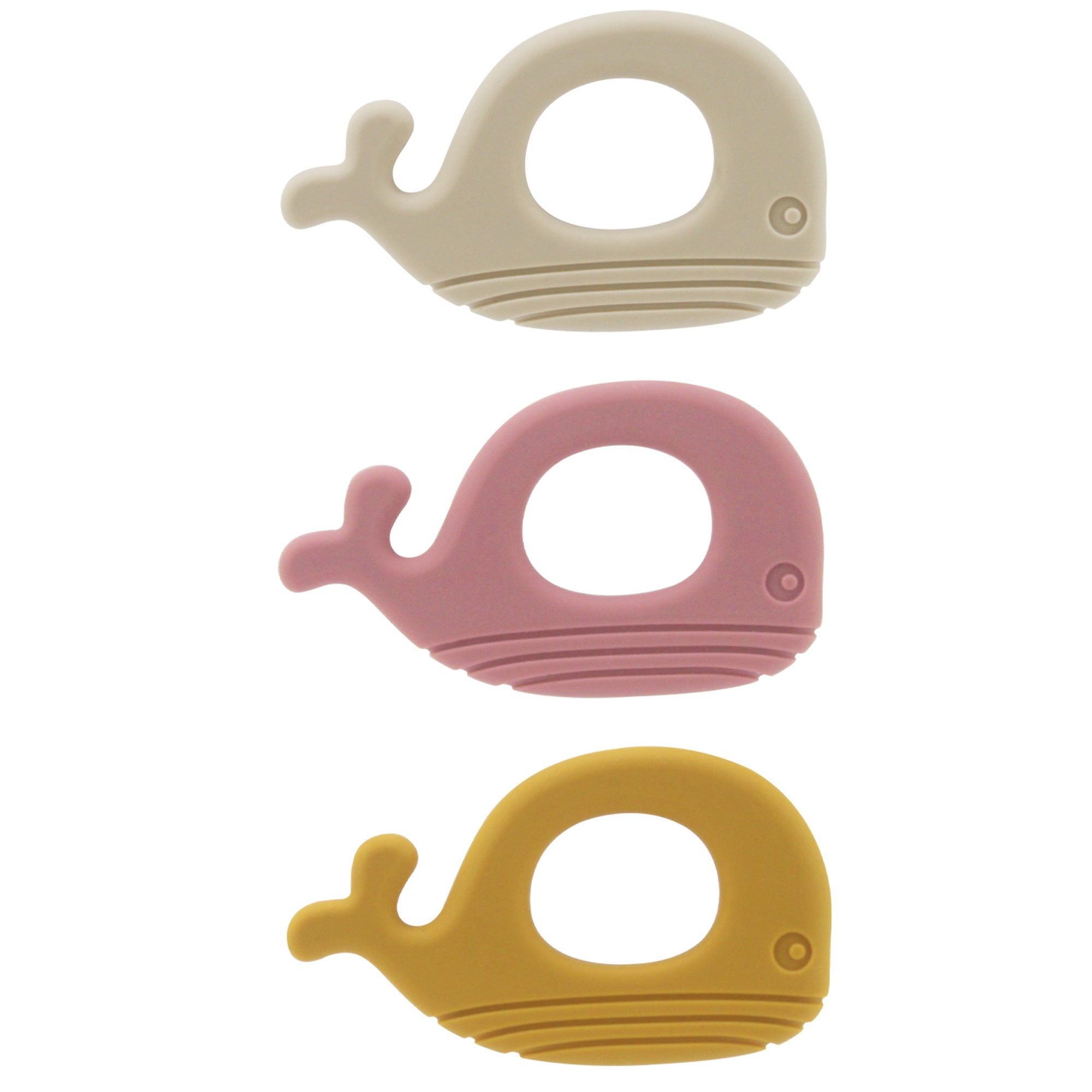 TEETHER WHALE - SET OF 3