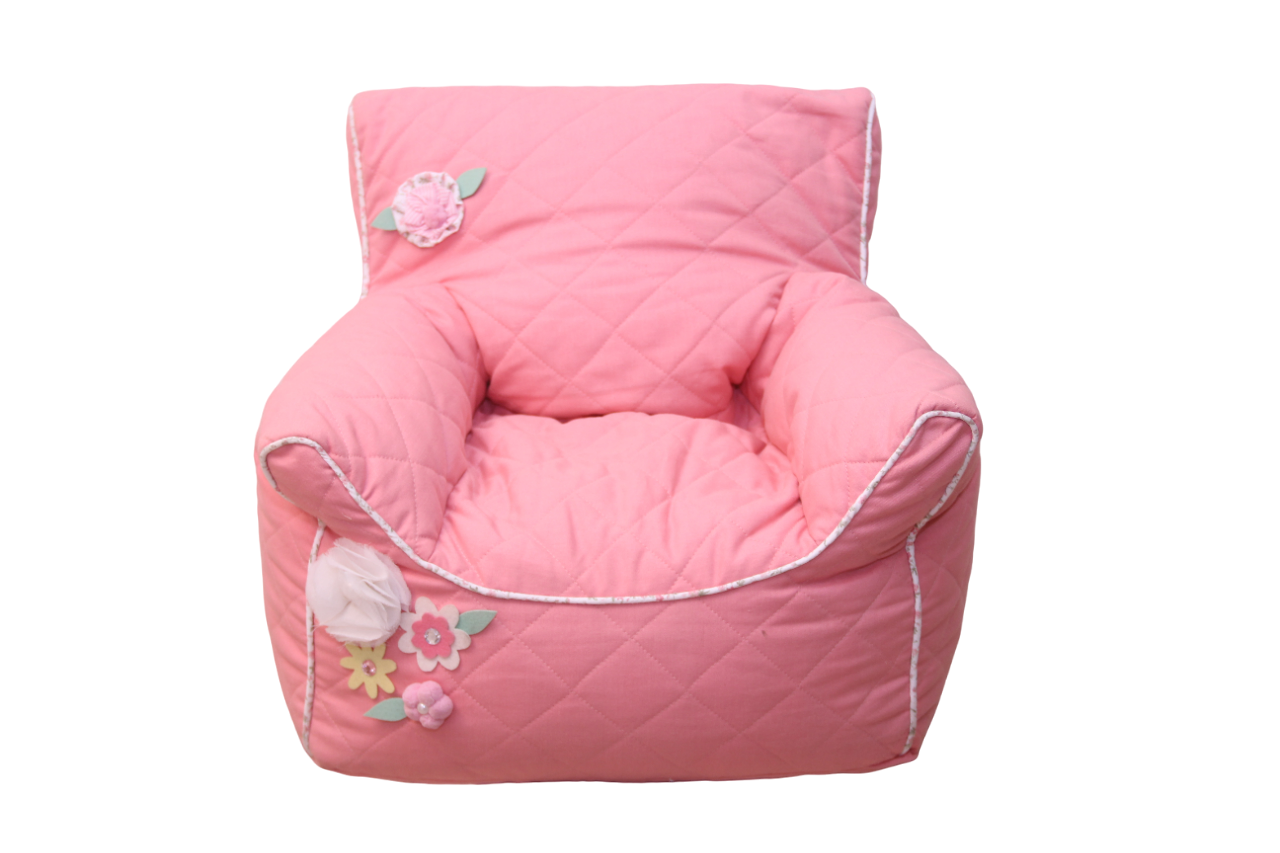 VINTAGE QUILTED - BEAN CHAIR COVER