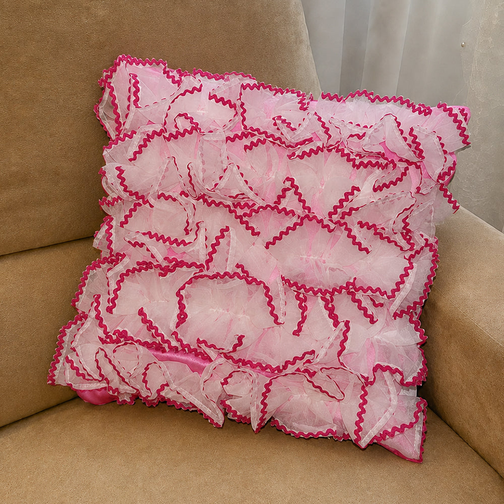 Crazy Cakes Ruffles Cushion