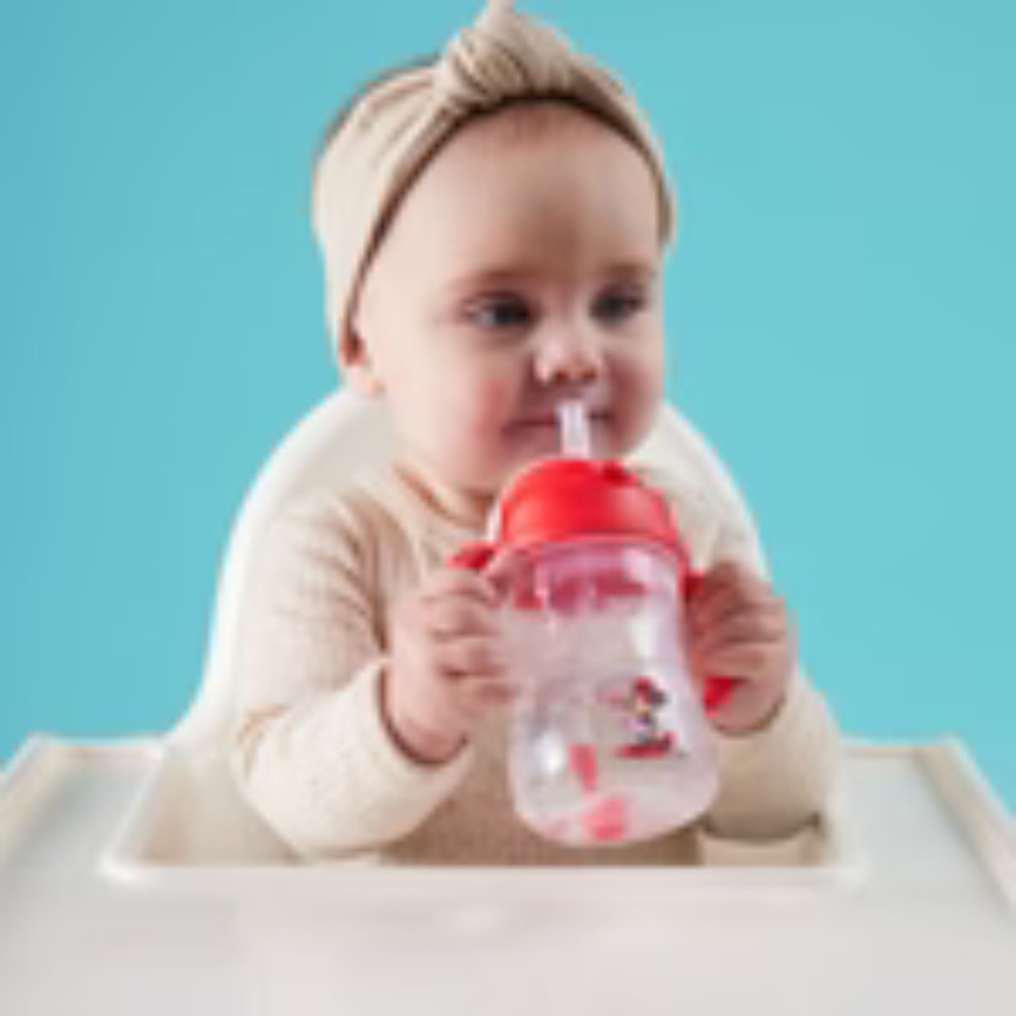 Minnie Mouse - Disney Weighted Straw Sippy Cup - 240ml