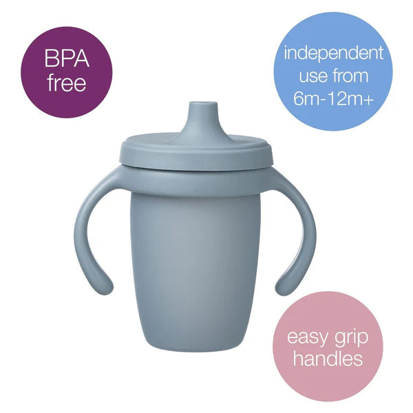 Silicone Spout Cup Ocean Blue