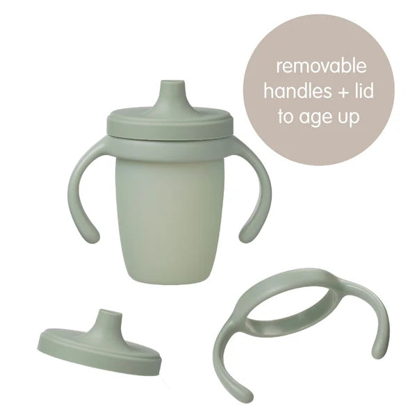 Silicone Spout Cup Ocean Blue