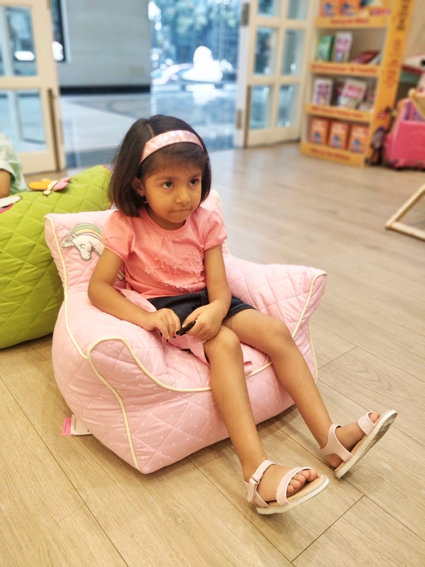 Unicorn Pink Quilted - BeanChair Cover