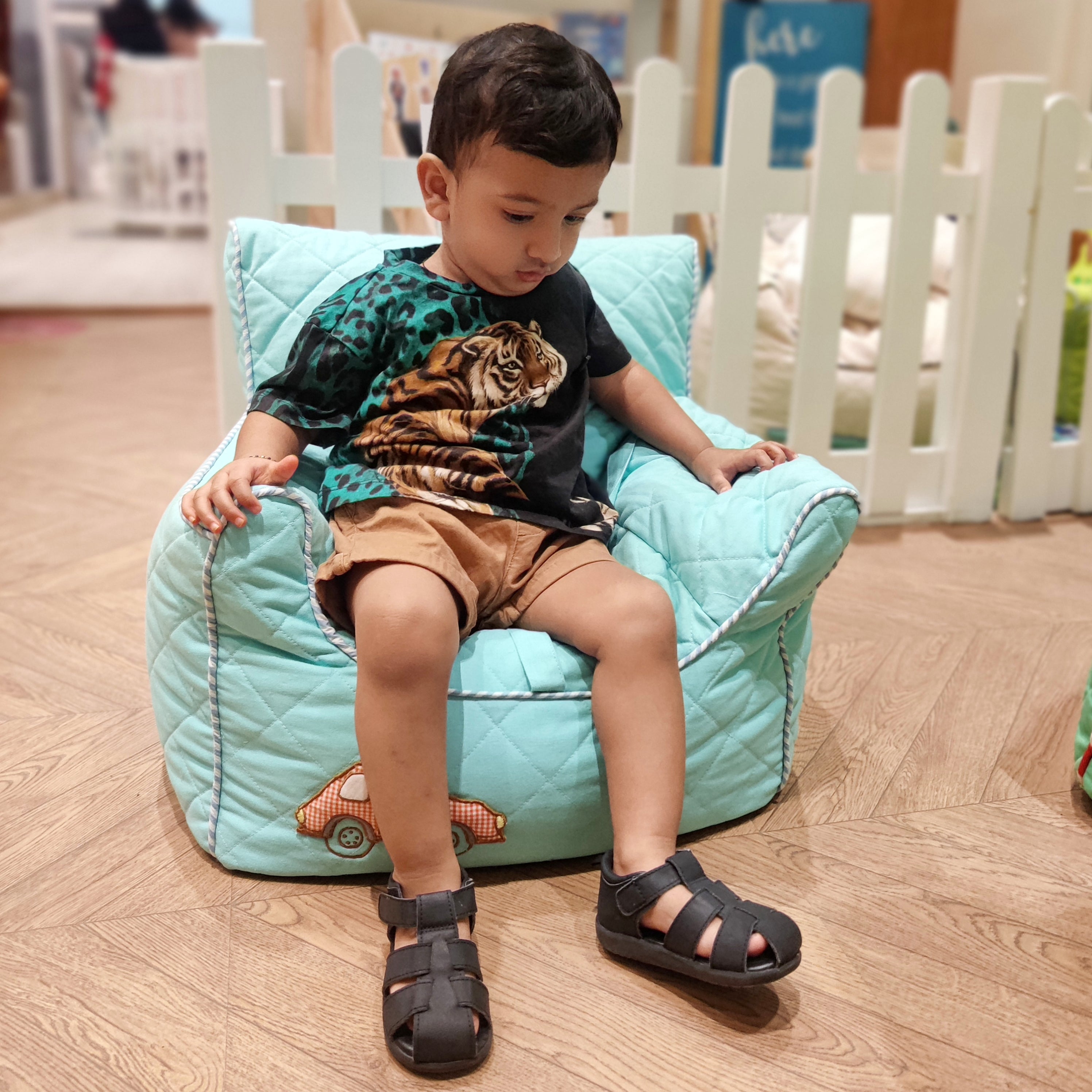 Boys N Toys Quilted - BeanChair Cover