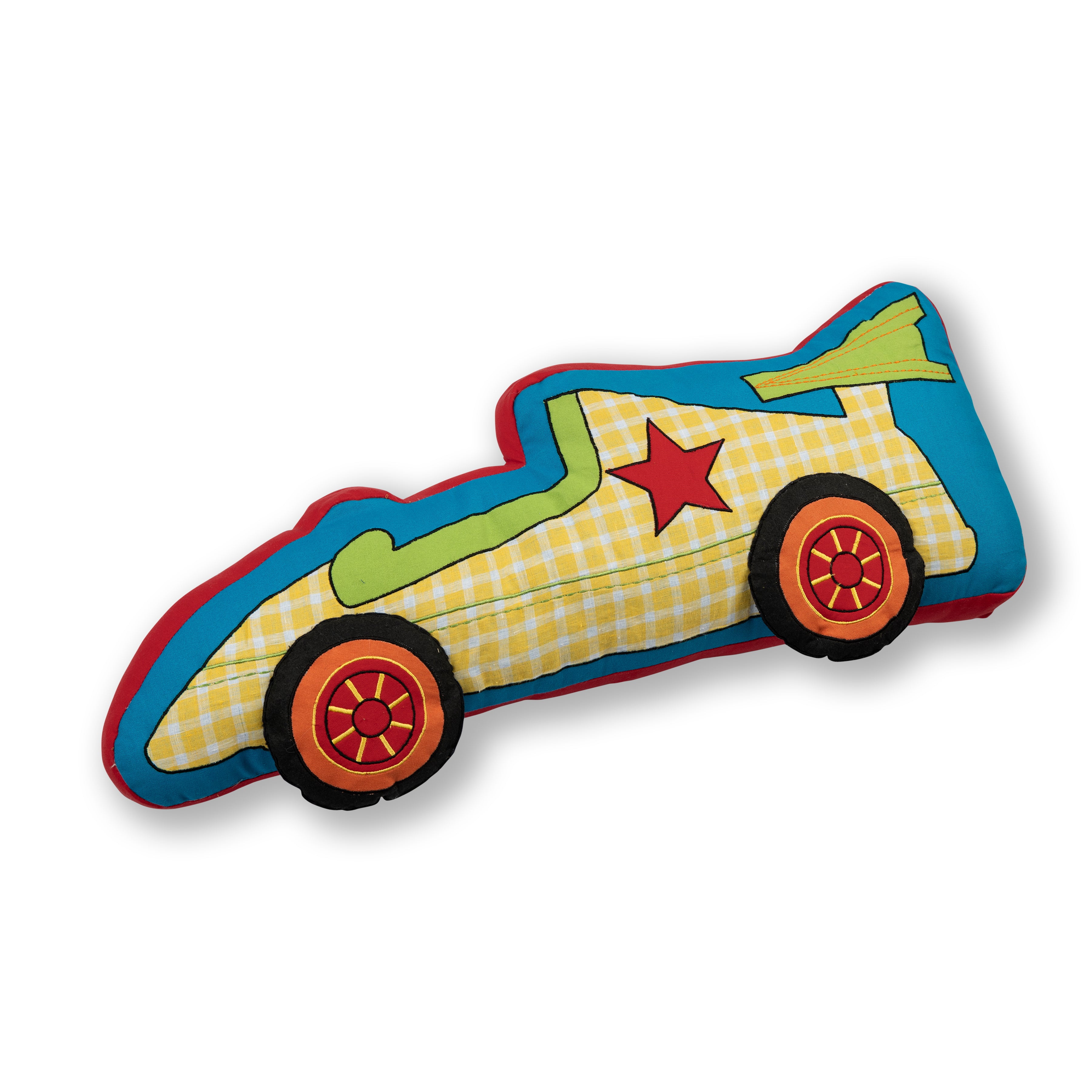 RACE CAR SHAPED CUSHION