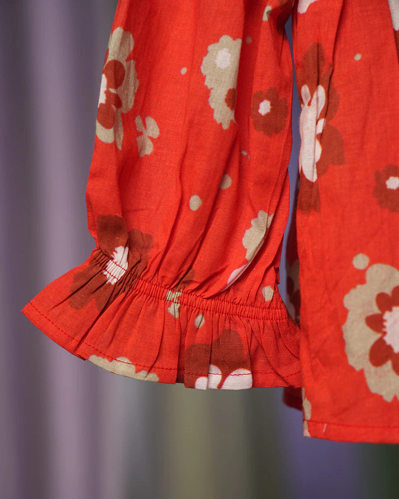 Poppy patch Girls Co-ord Set