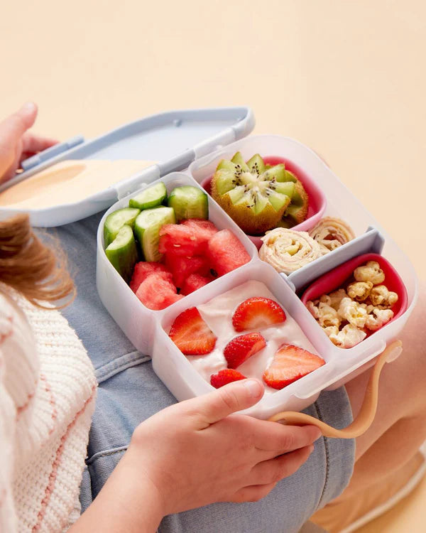 Mini Lunch Box feeling peachy Light Blue