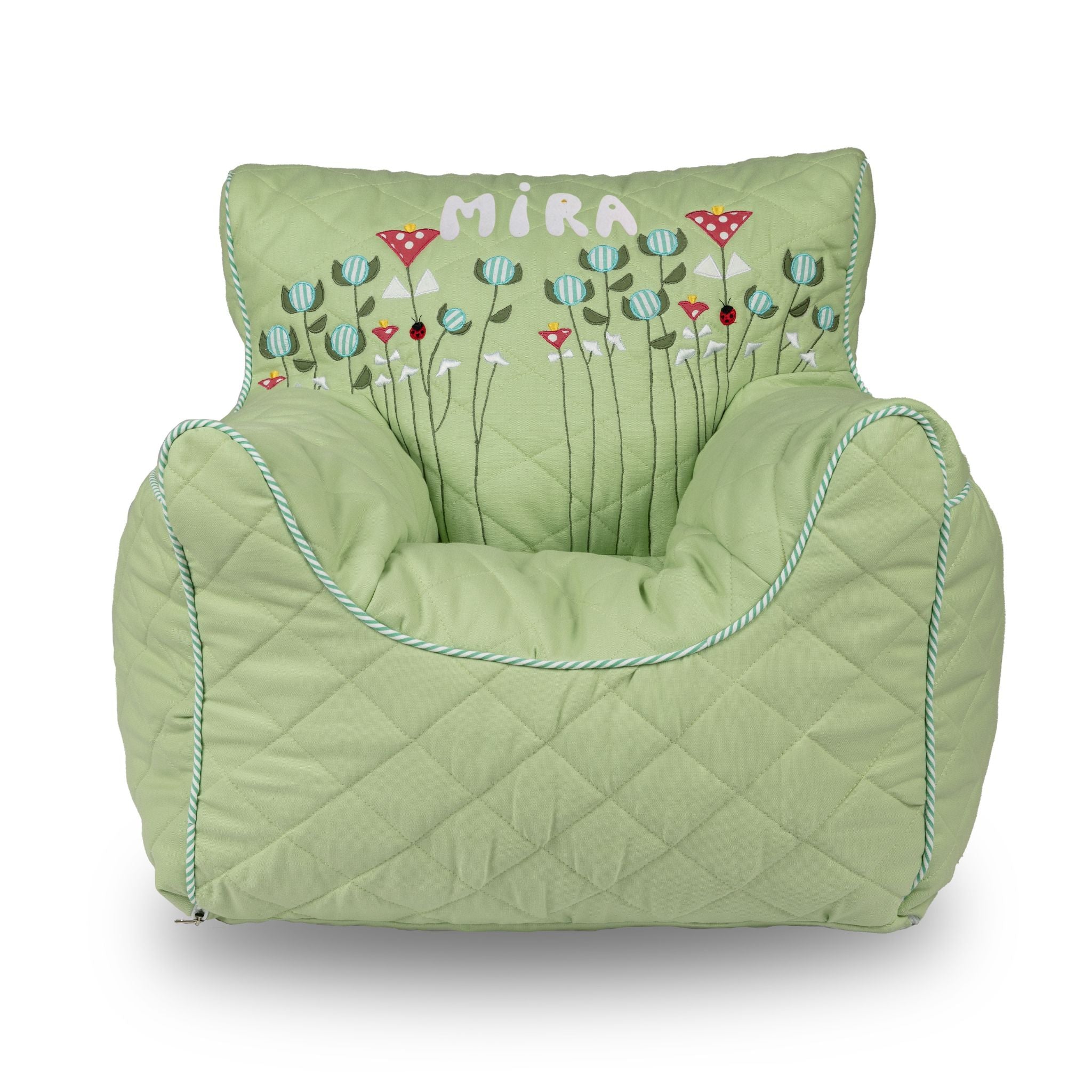 HAPPY SPRING QUILTED - BEAN CHAIR COVER