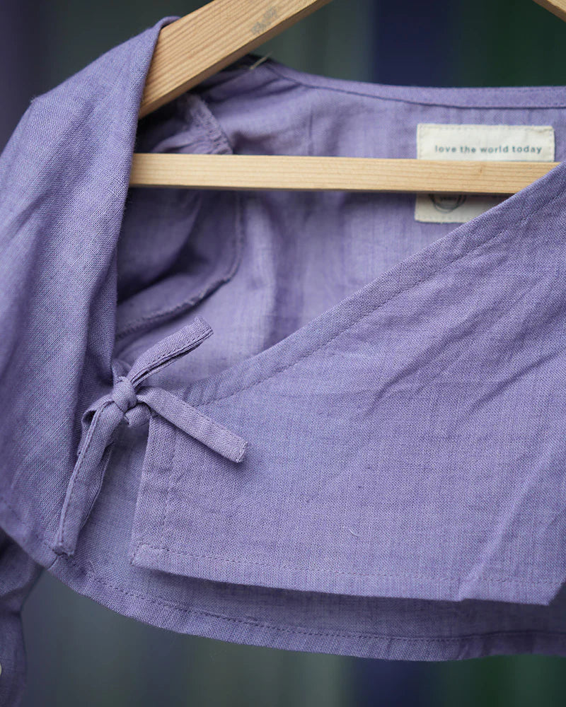 Mosaic magic Girls Ethnic wear Wrap Top & 3/4 Lehenga Skirt