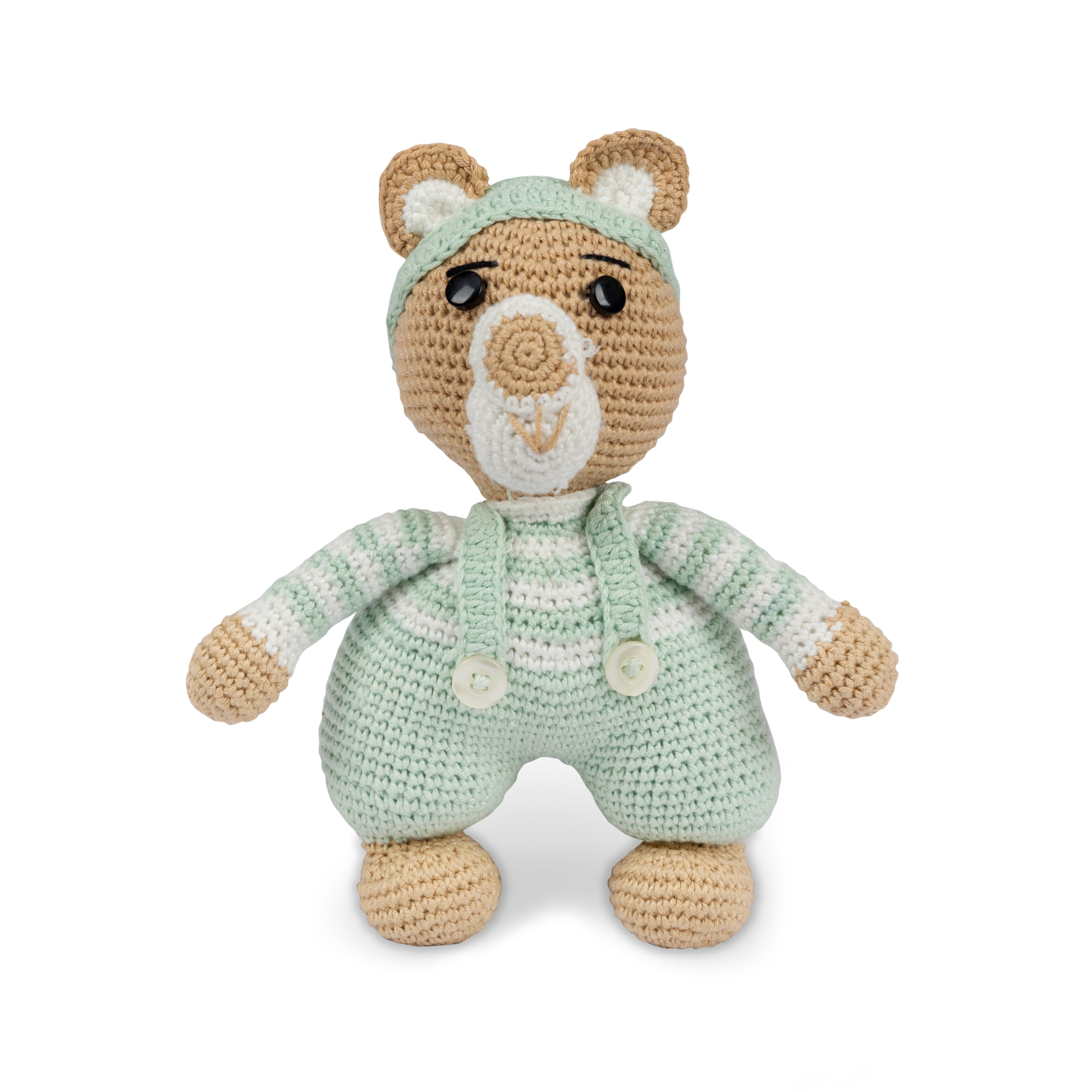 TEDDY BEAR CROCHET TOY