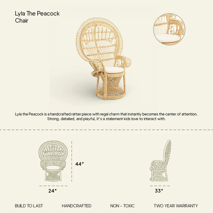 Lyla The Peacock Chair