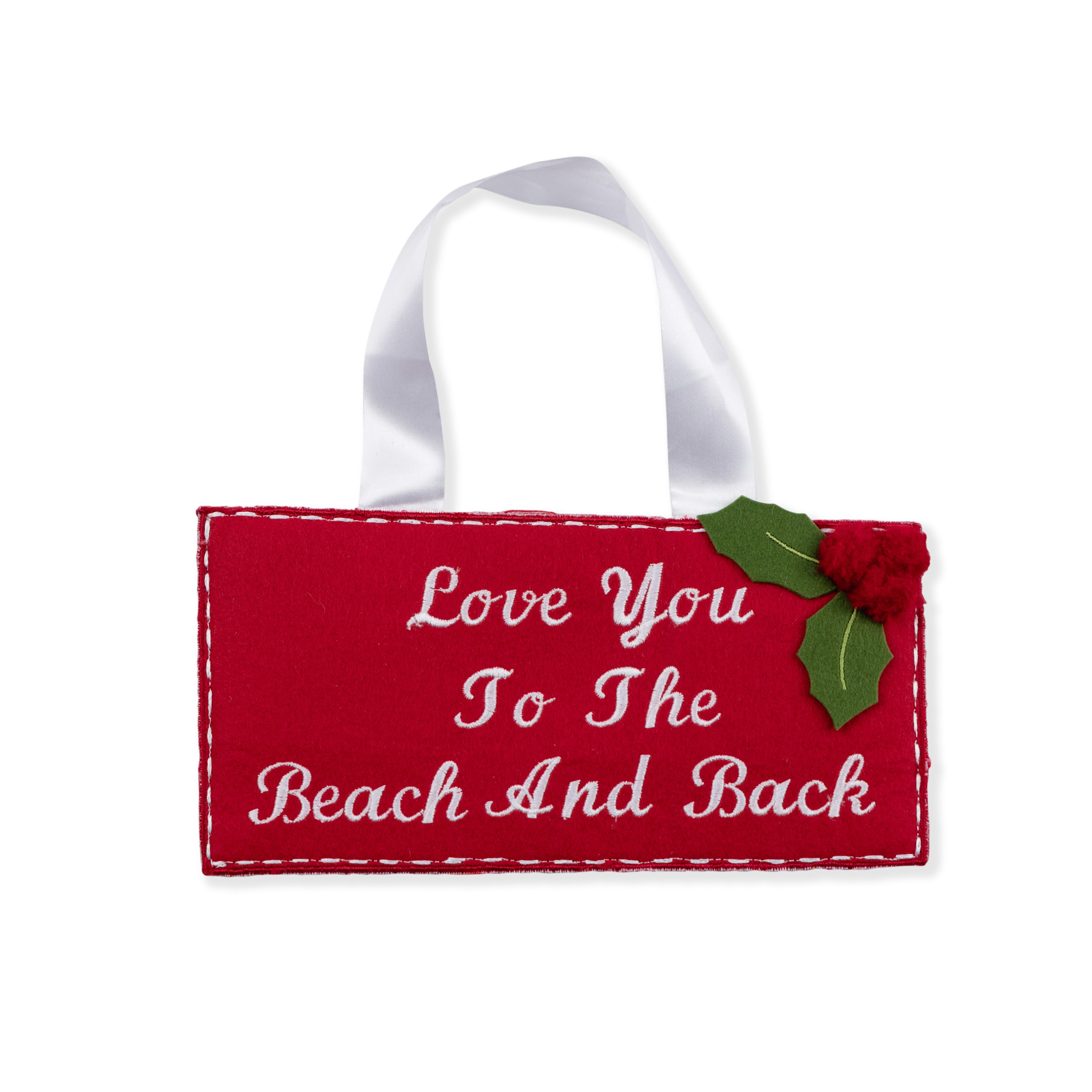 Love you to the Beach and Back Ornament