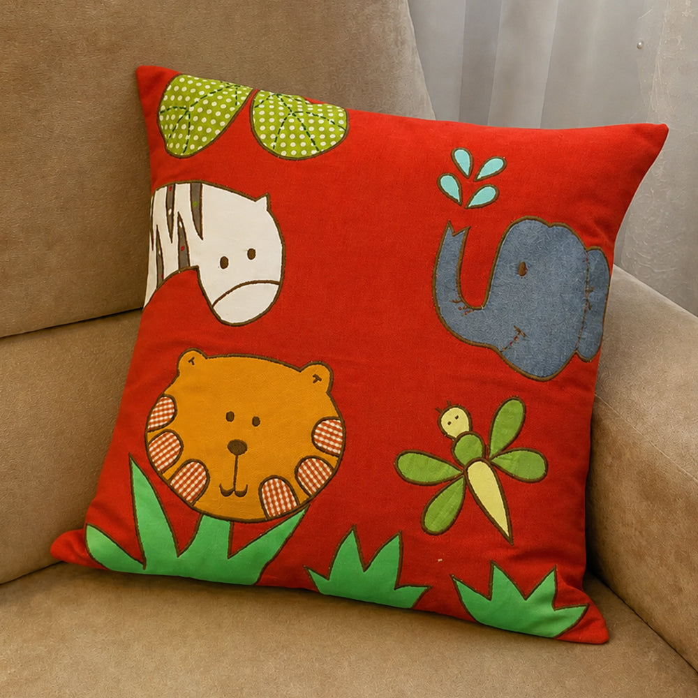 Wild Animal Red Tiger Cushion