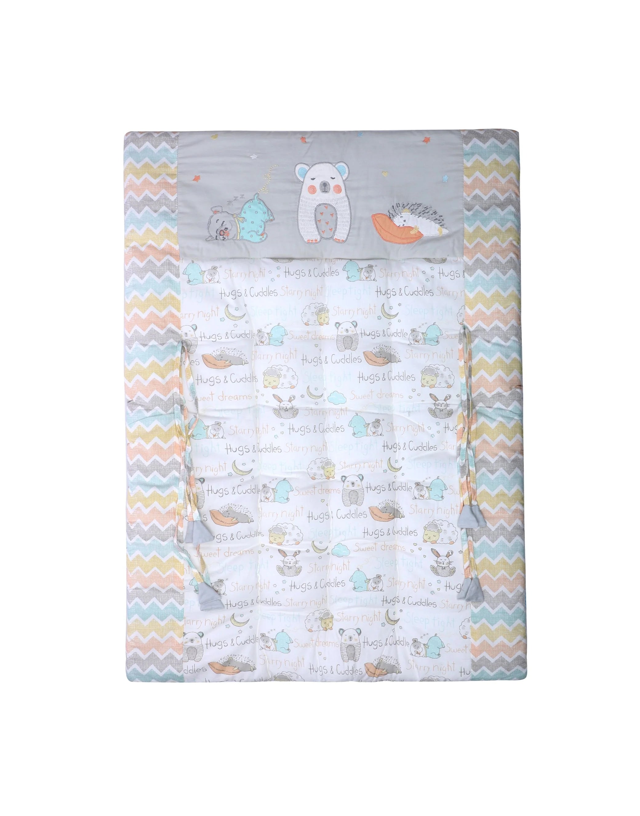 Gadda Set with 2 bolsters - Sleepy Friends