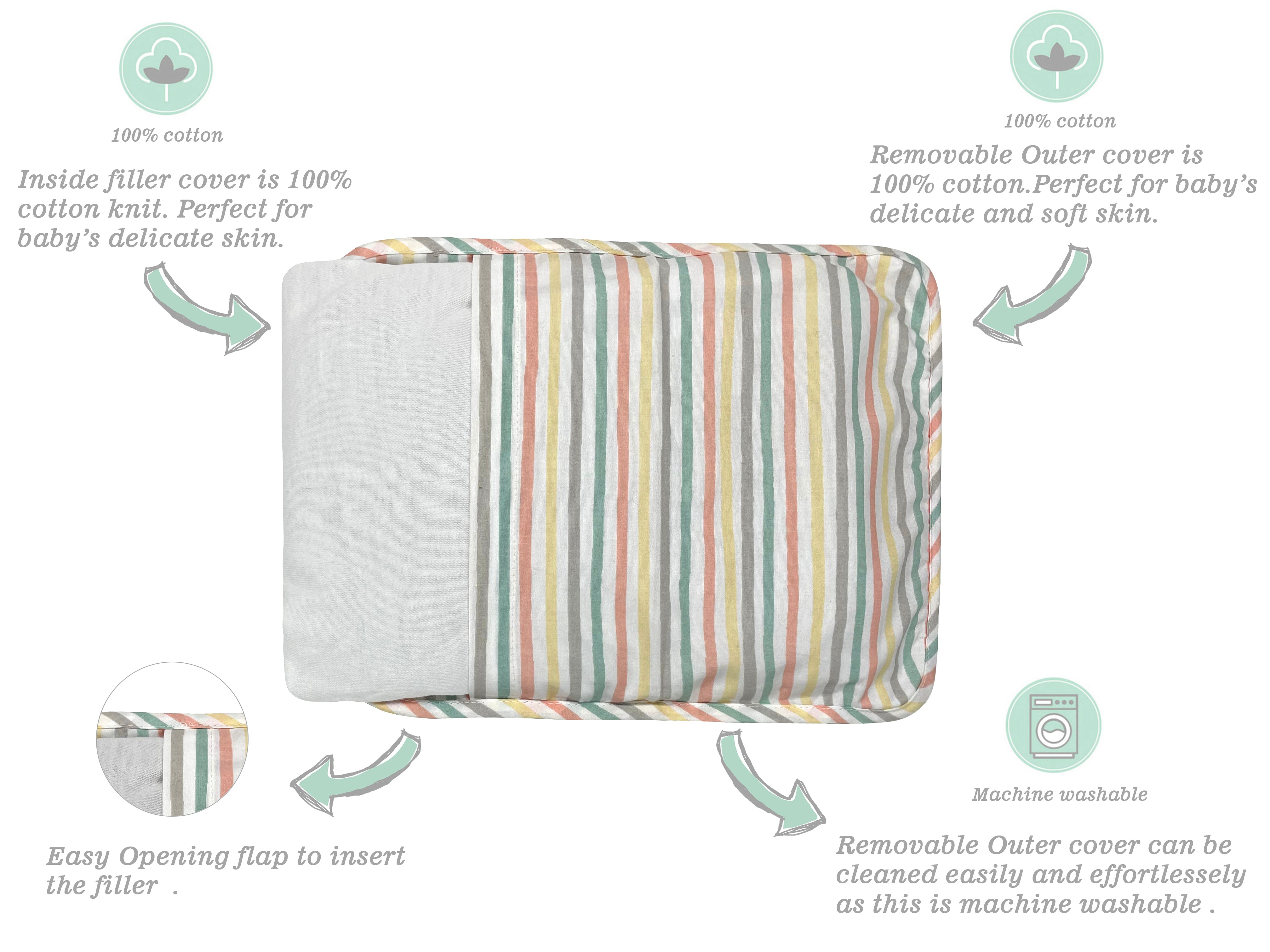 RAI PILLOW BAMBI & FRIENDS