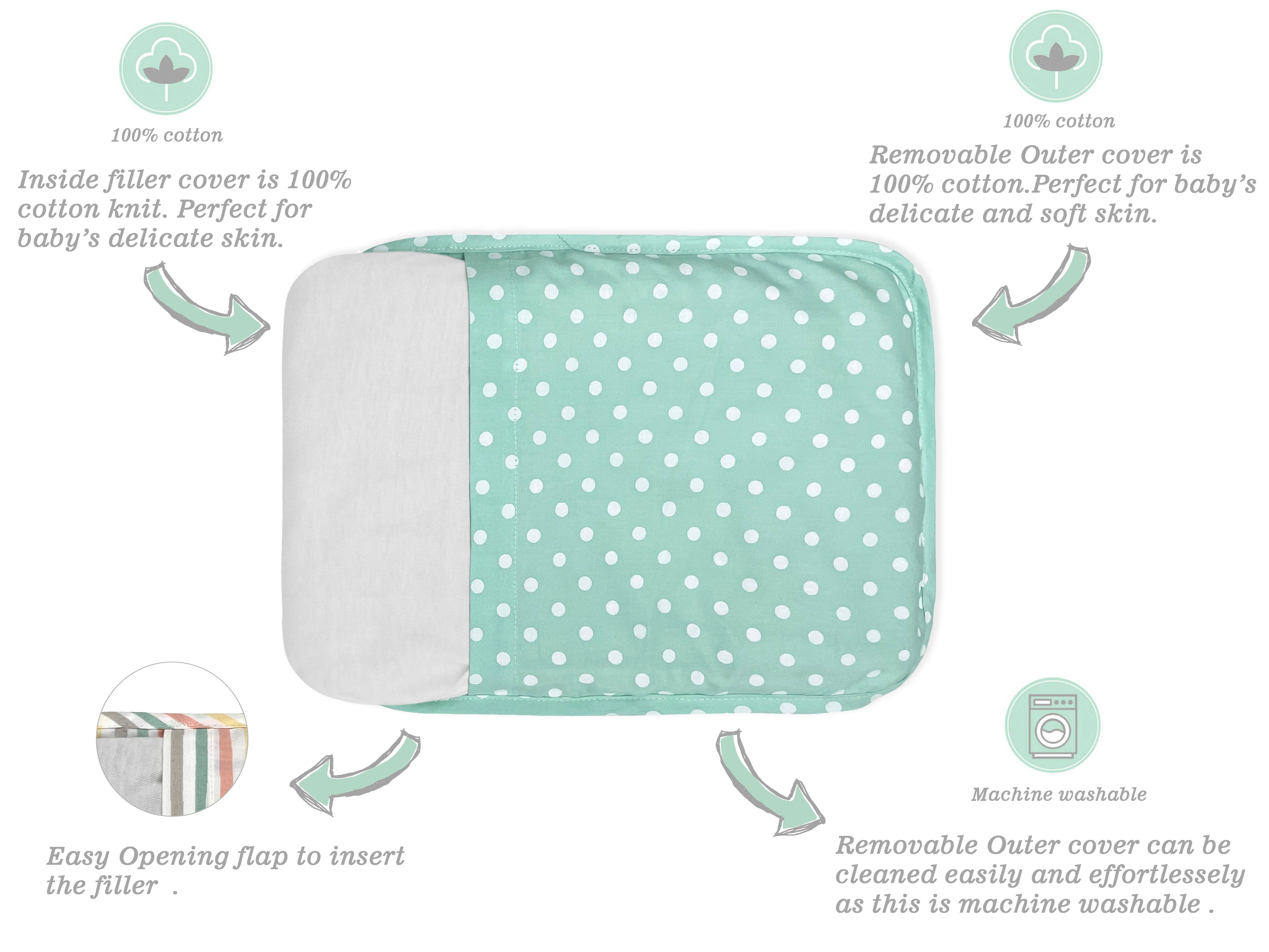 RAI PILLOW LOST IN CLOUDS