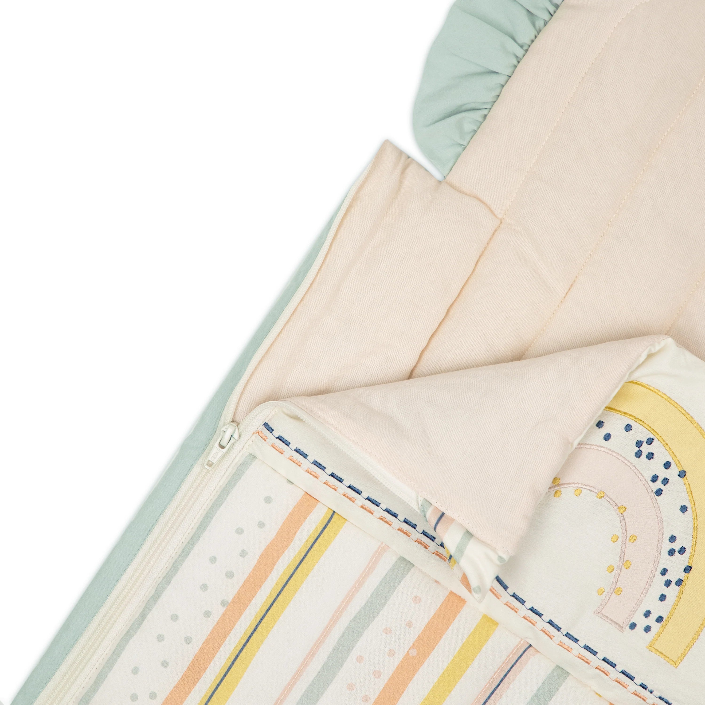 Quilted Nest Bag - Rainbow