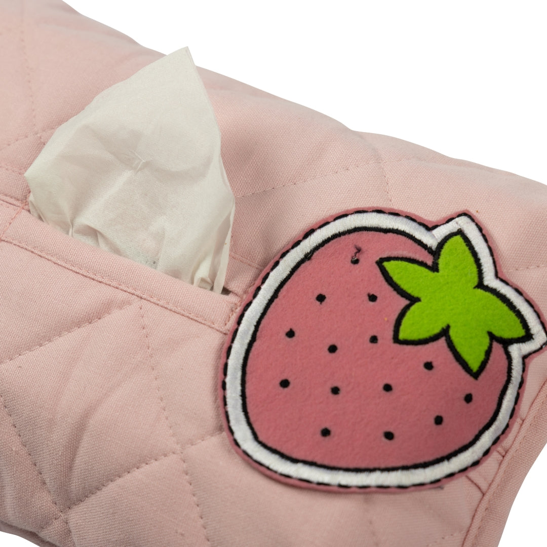 STRAWBERRY TISSUE BOX COVER