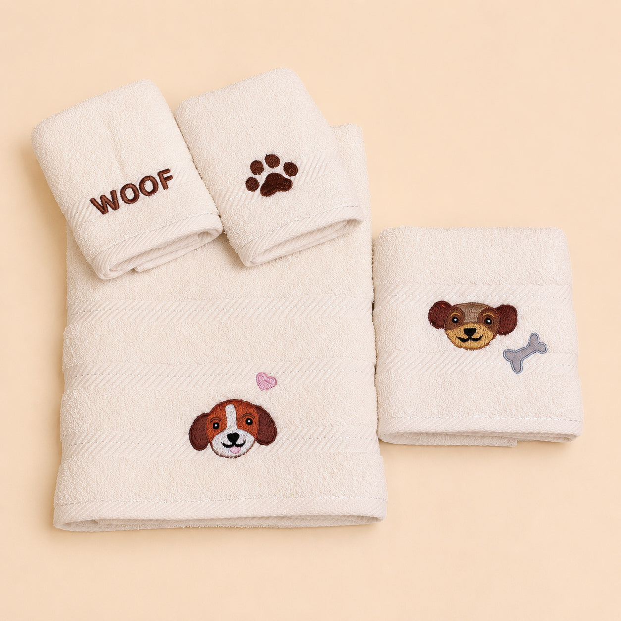 Bath Towel Set - Pawsome