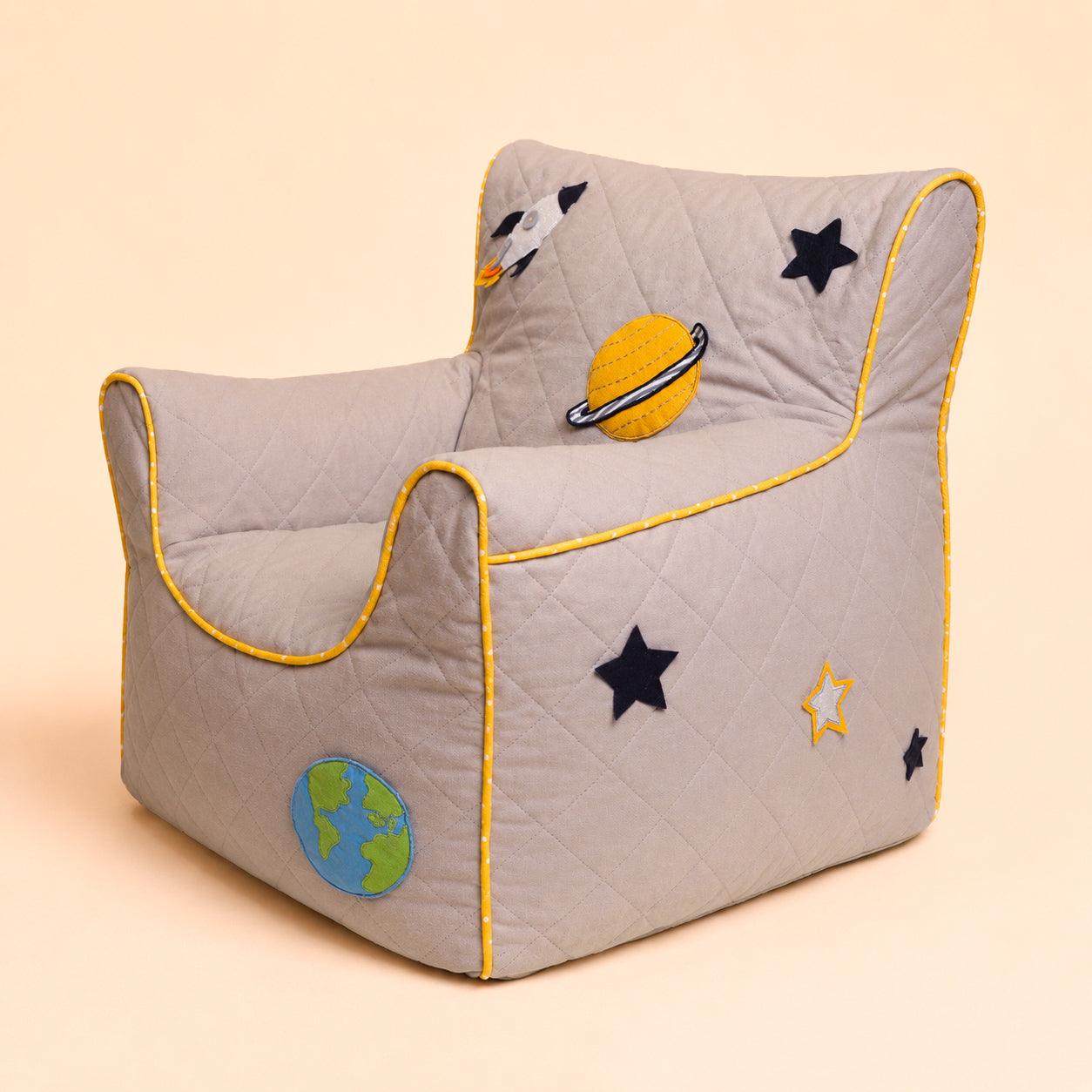 MY UNIVERSE QUILTED - BEANCHAIR COVER