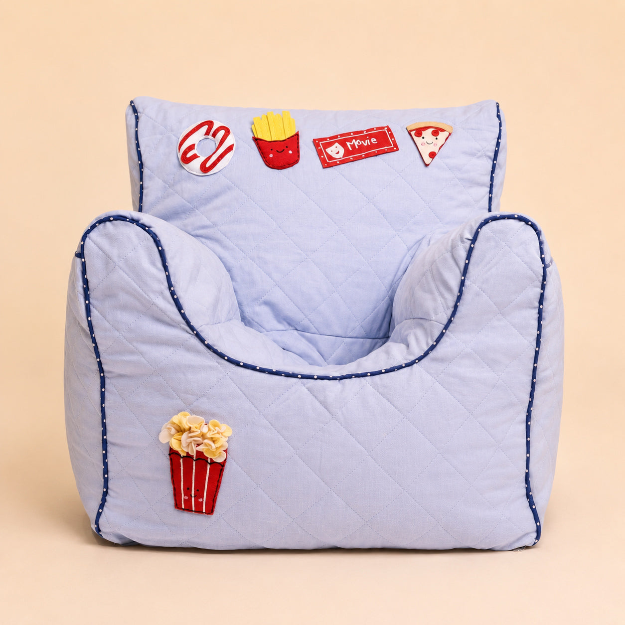 MOVIE TIME QUILTED - BEANCHAIR COVER