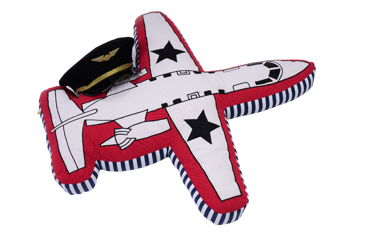 Aeroplane Shaped Cushion