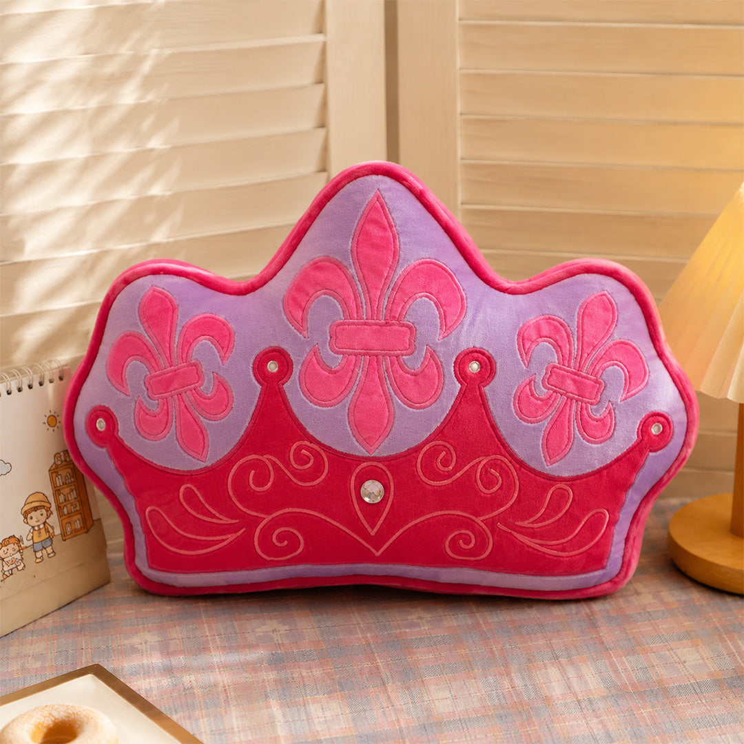 Simply Enchanted - Purple Collection Crown Shaped Cushion