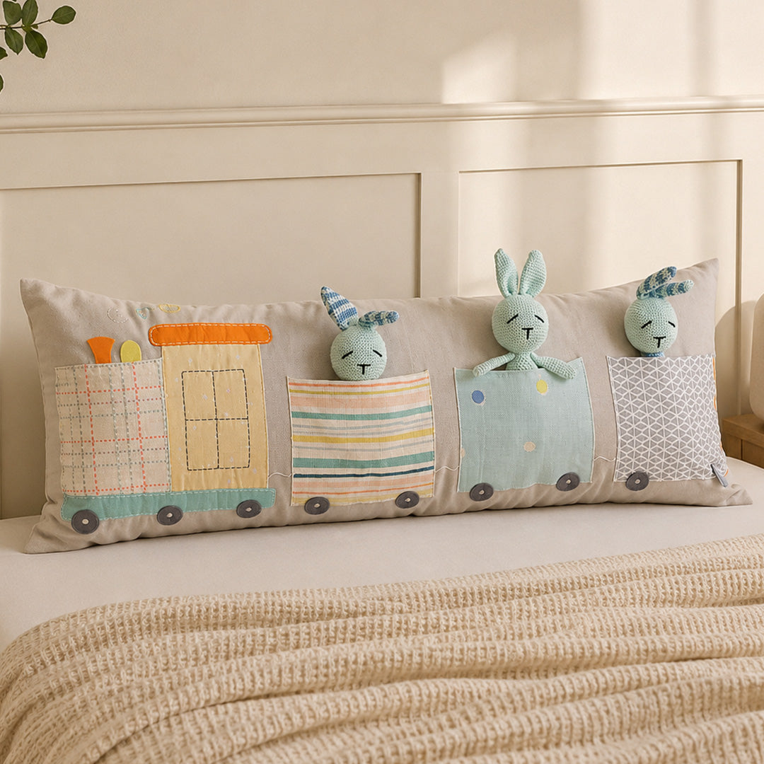 Choo Choo train Long Cushion