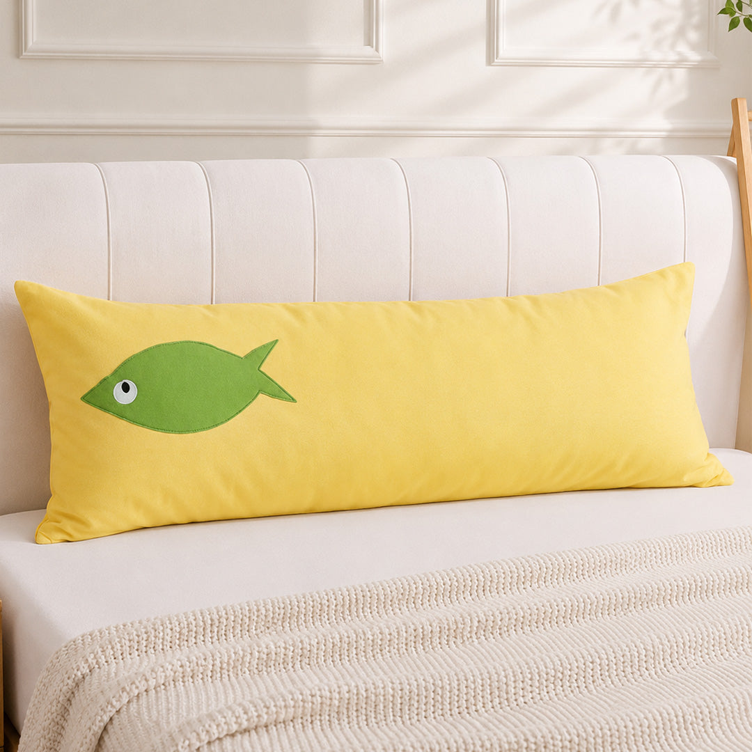 Meow Fish Long Cushion Cover