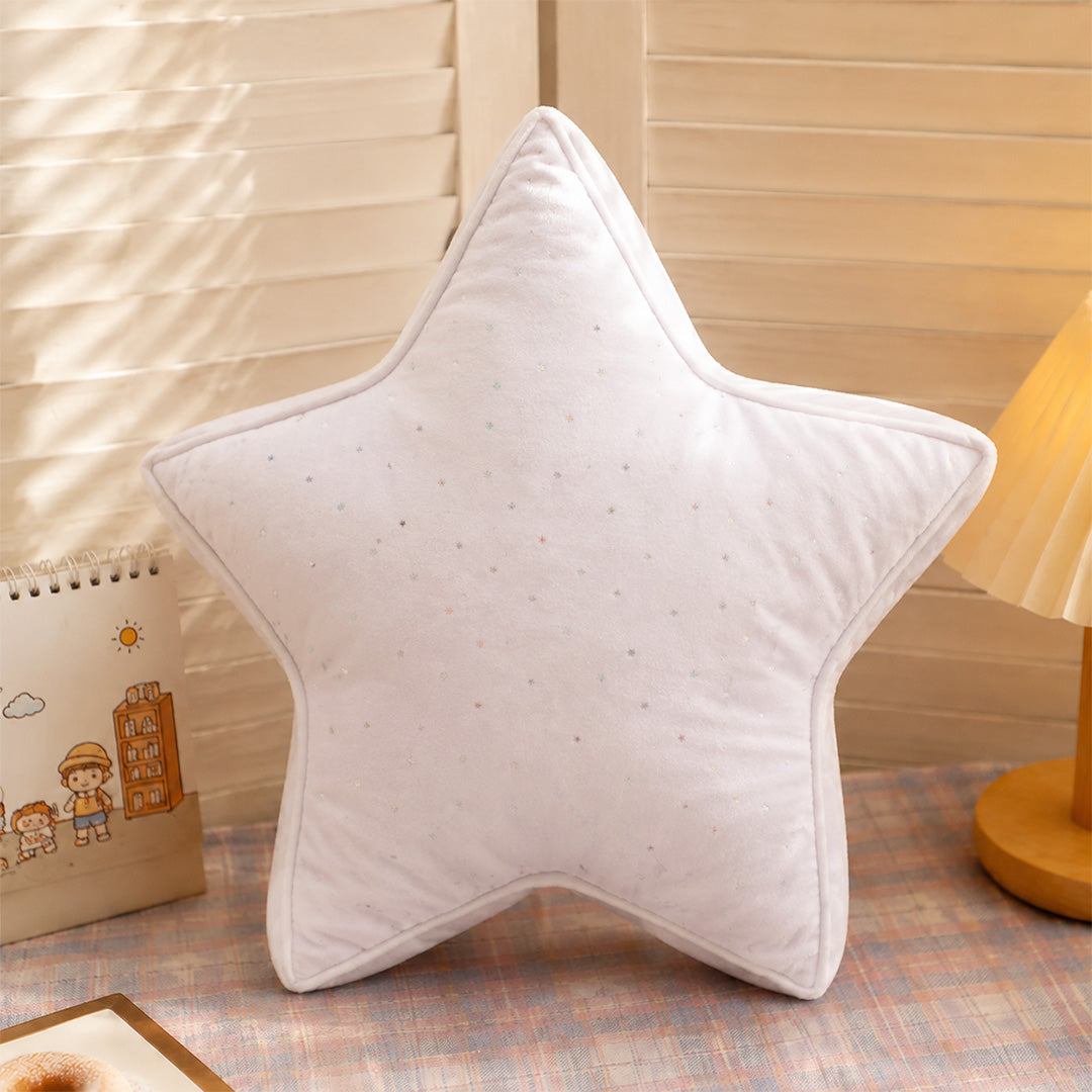 Star Shaped Cushion (White)