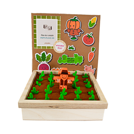 FIND MY VEGGIE - GARDEN MEMORY GAME