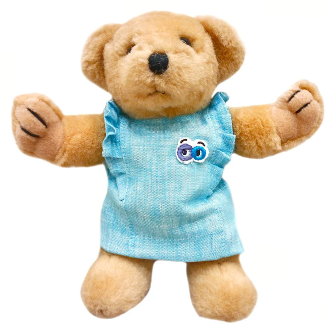 Doll's Blue Jujubes Linen Dress