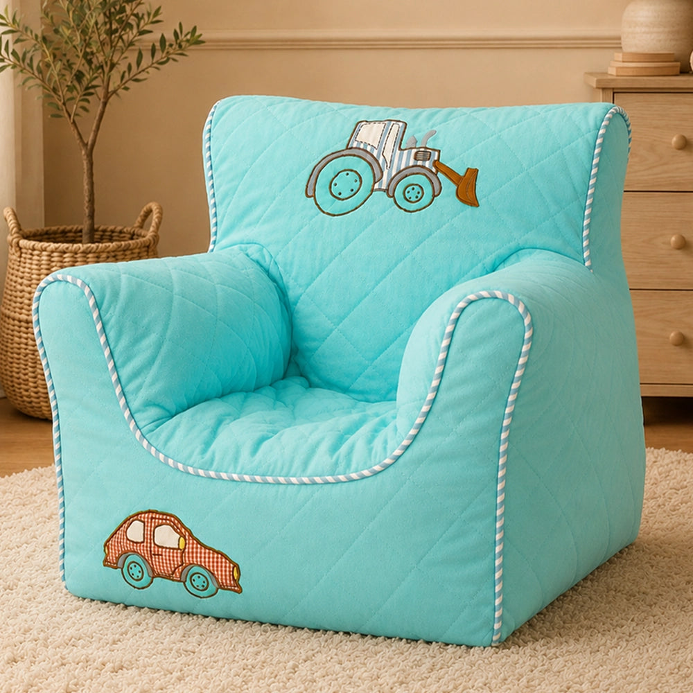 Boys N Toys Quilted - BeanChair Cover