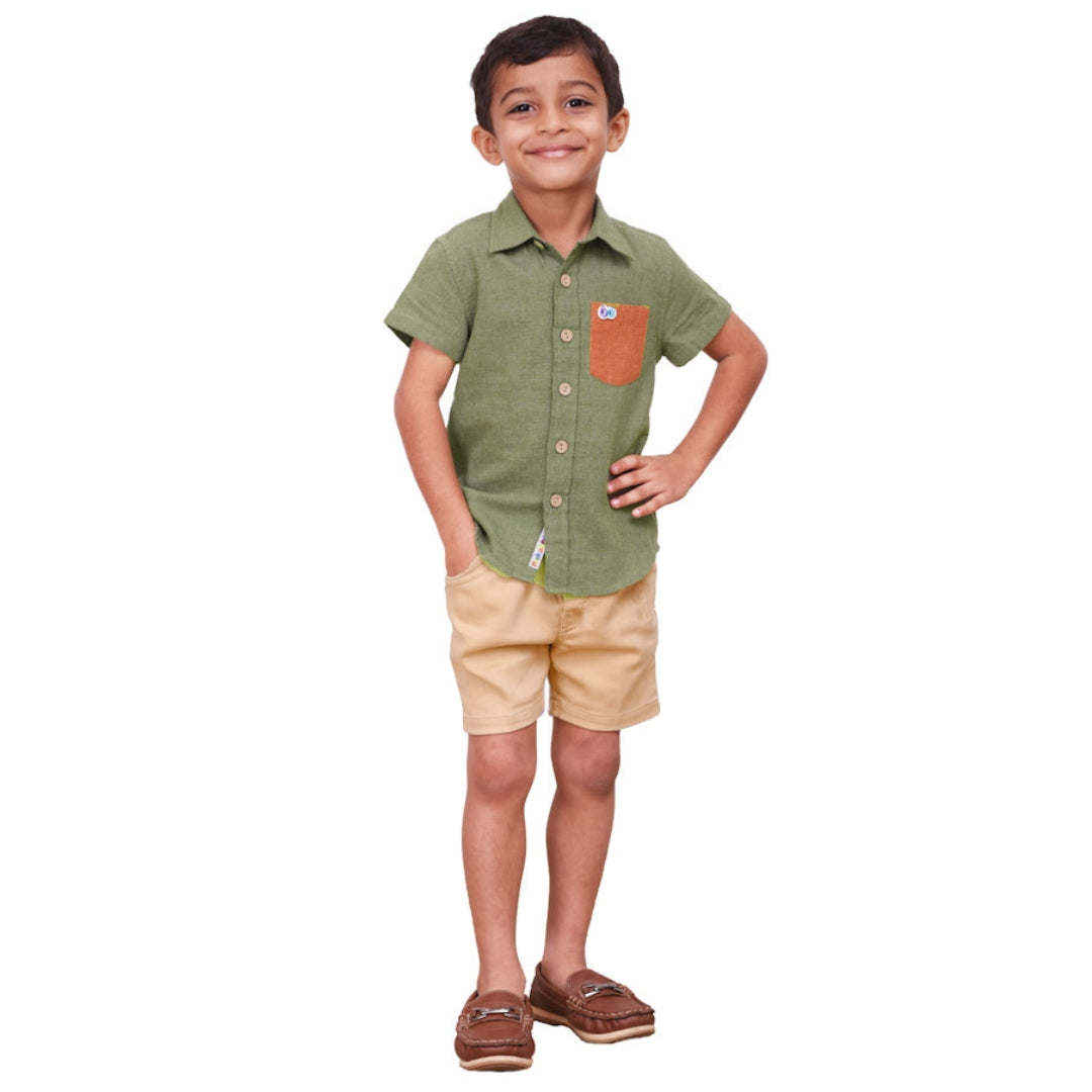 Boys Moss Rustic Shirt