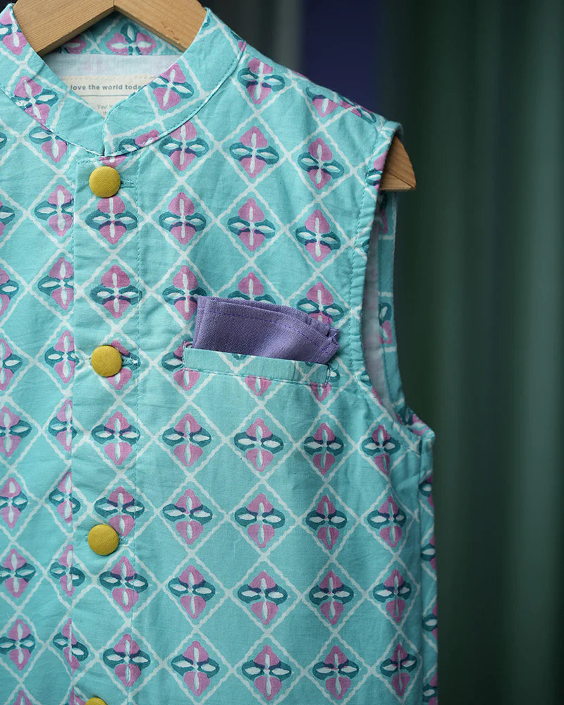 Mosaic magic Boys Ethnic wear Bandi