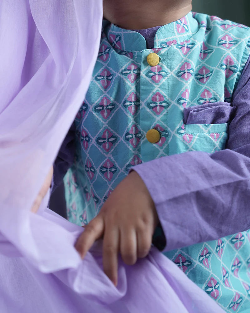 Mosaic magic Boys Ethnic wear Bandi