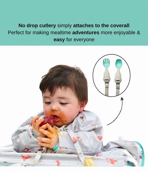 Long Sleeve Coverall Bundle Pack -Woodland Friends Grey