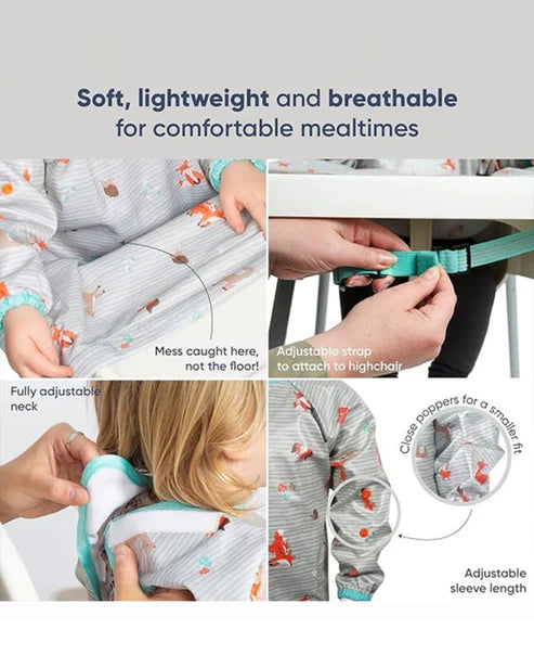 Long Sleeve Coverall Bundle Pack -Woodland Friends Grey