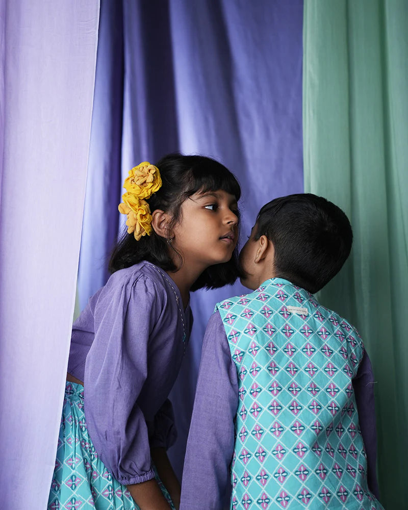 Mosaic magic Boys Ethnic wear Bandi