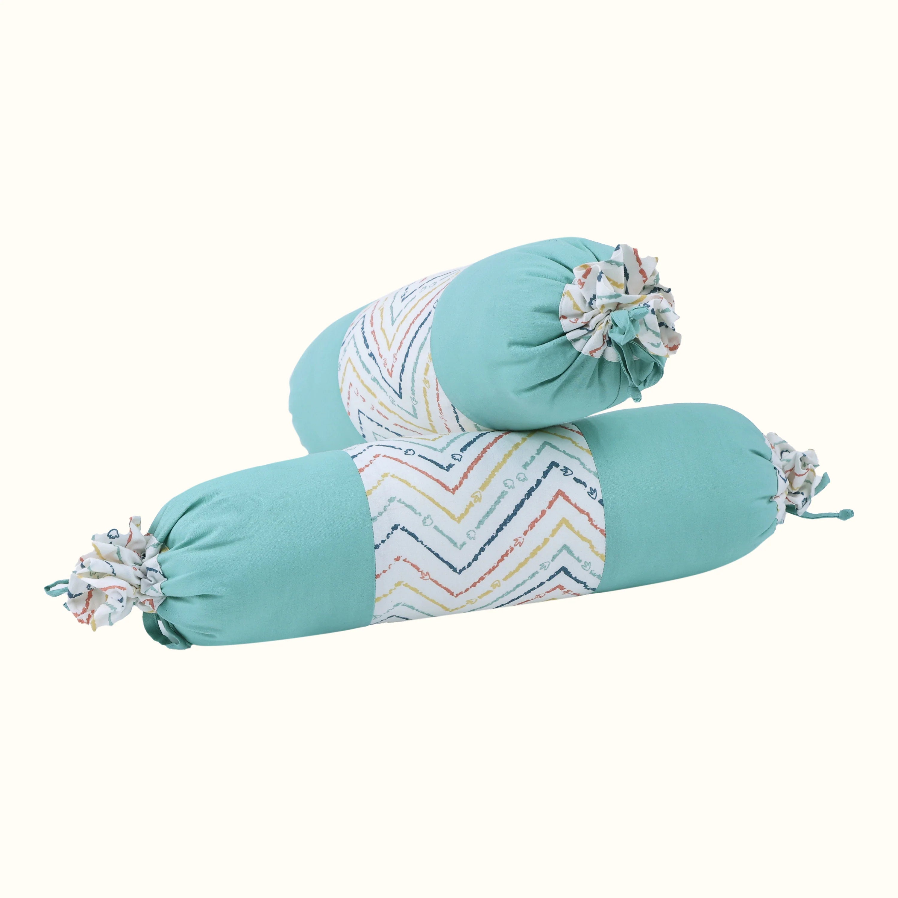 Gadda Set with 2 Bolsters - D for Dino