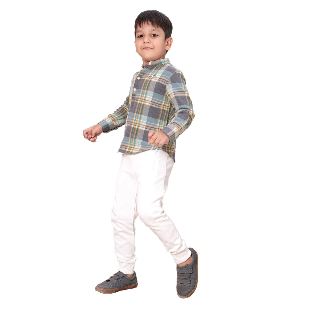 Boys Gusty Plaid Shirt